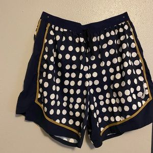 Nike Dri-Fit polka dot shorts dark blue size large